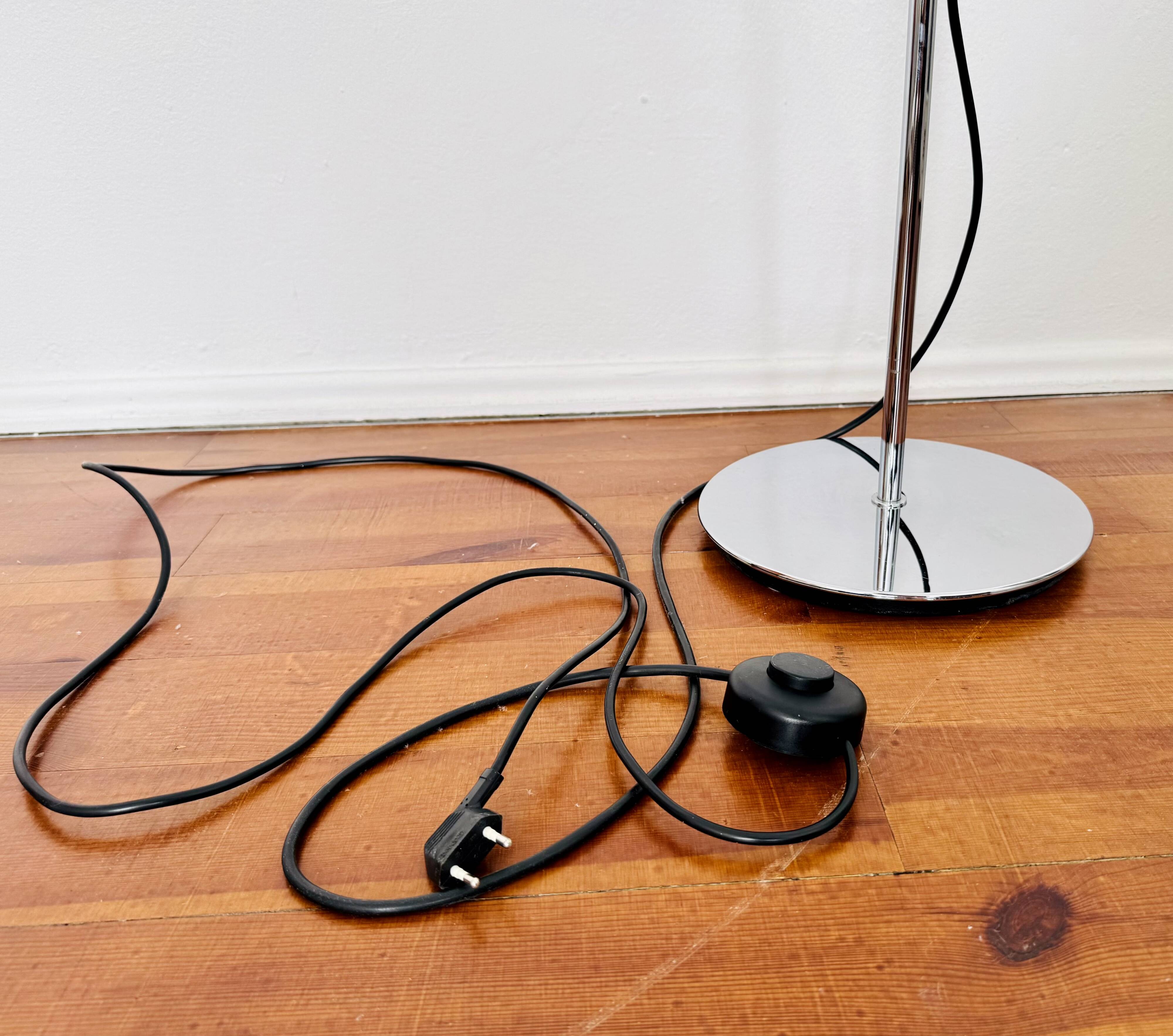 Adjustable Space Age Gallery Spot Floor Lamp by Arnold Berges for Staff