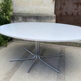 1970s oval design table