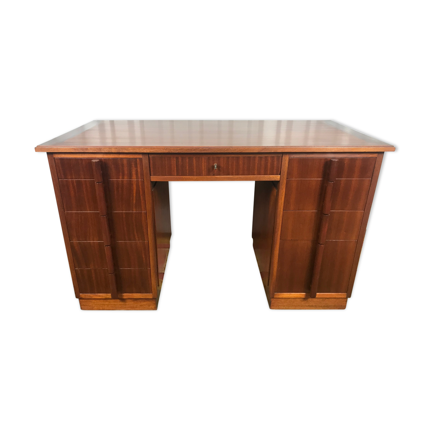Restored Mahogany Art Deco desk