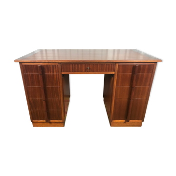 Restored Mahogany Art Deco desk