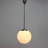 Chrome functionalism Bauhaus pendant, 1930s