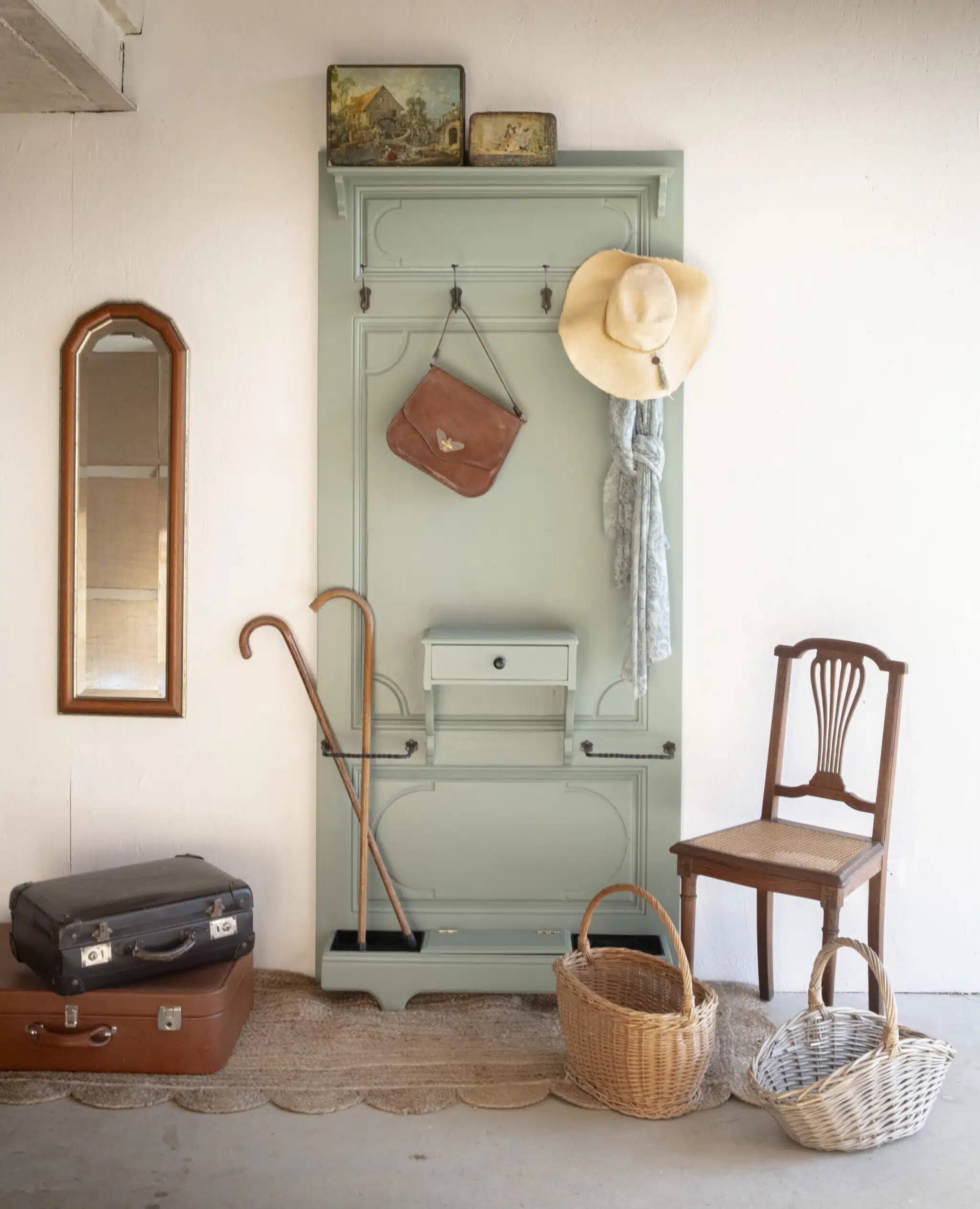 Wicker basket "Joséphine"