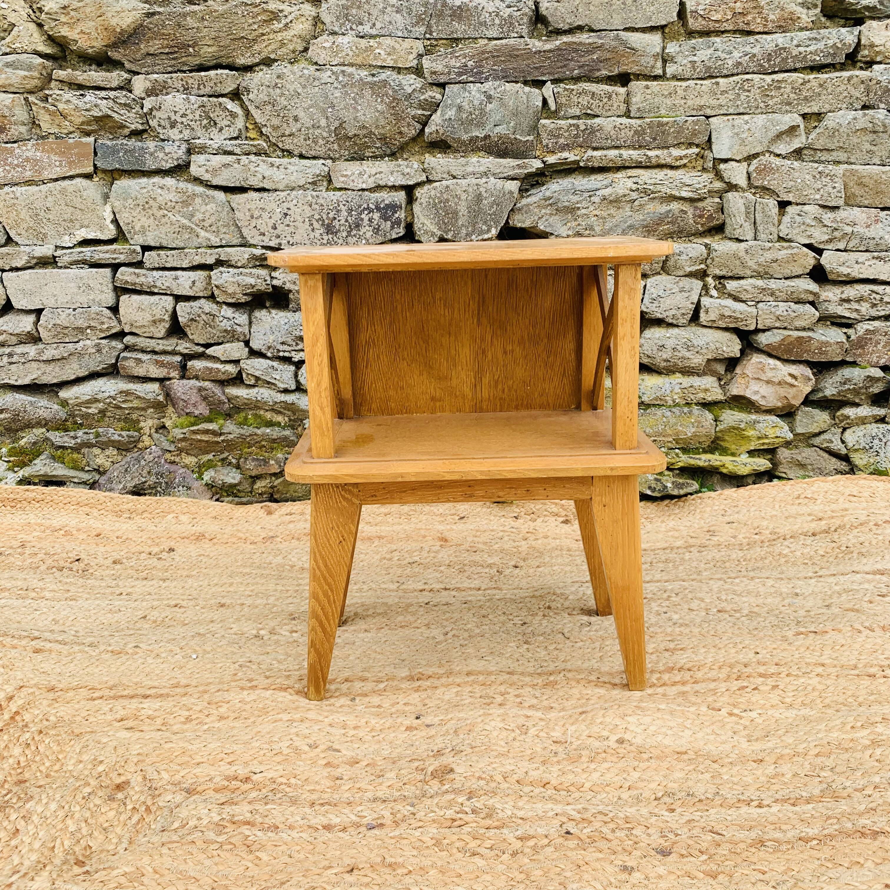 Vintage bedside table