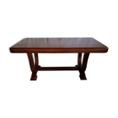 Art-deco table in oak