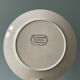 Set of 10 flat plates Terre de Fer Faïence d'Onnaing, model Roses-Mousses
