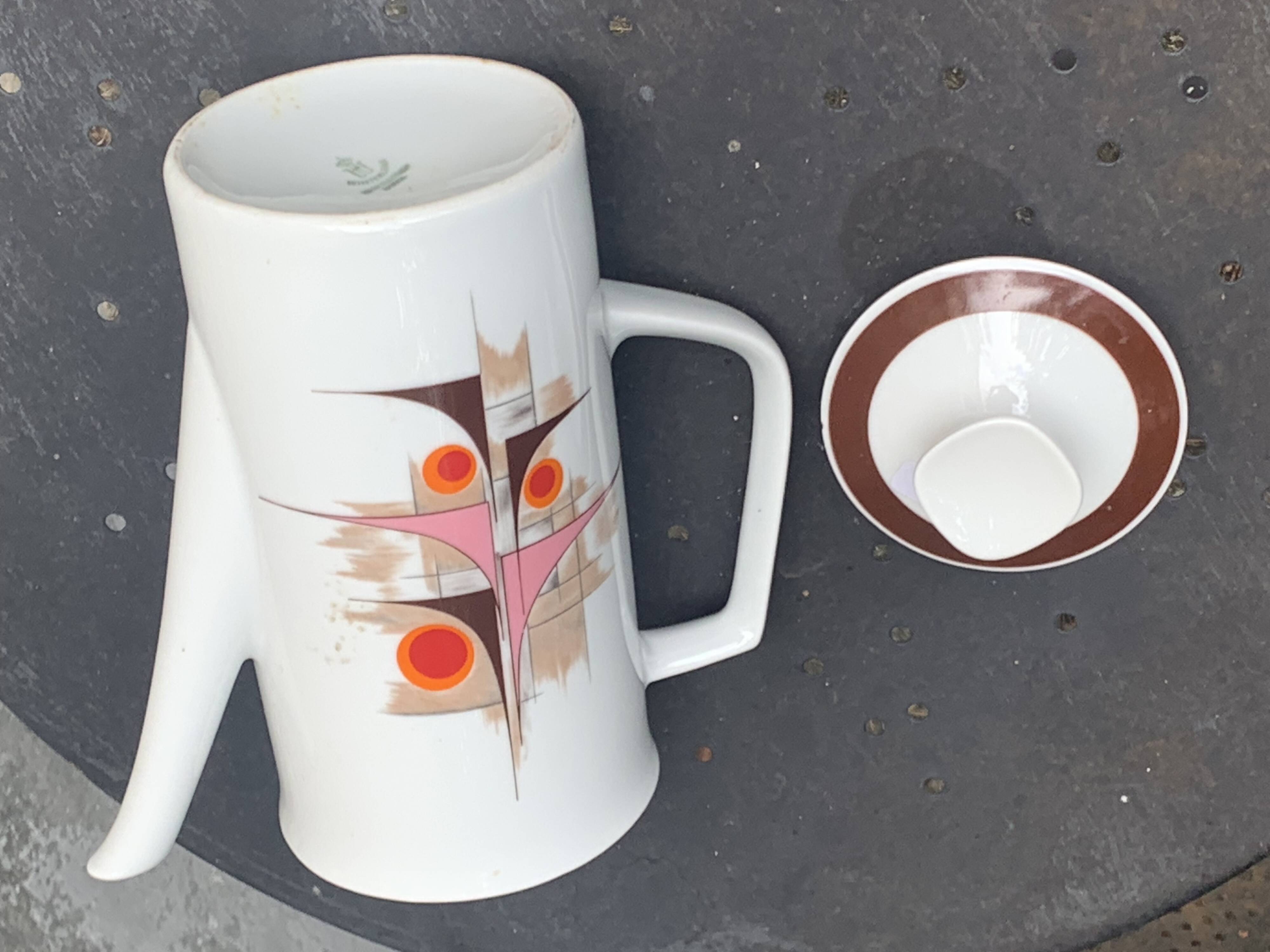 Vintage coffee maker and design 1970. Winterling Bavaria Marktleuthen
