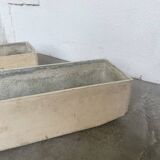 Pair of Modernist Eternity Planters by Willy Guhl