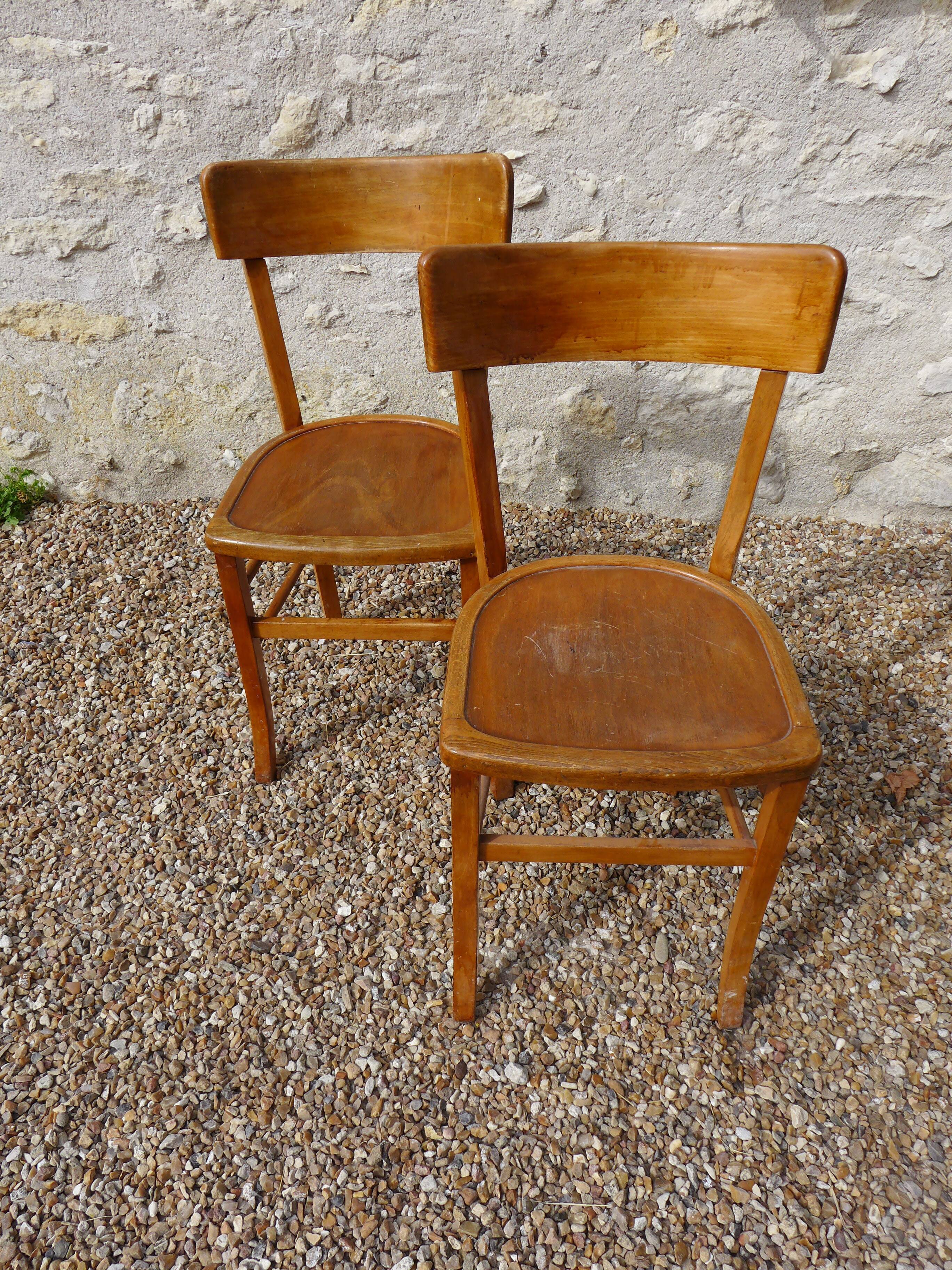 Set de 4 chaises Luterma dépareillées