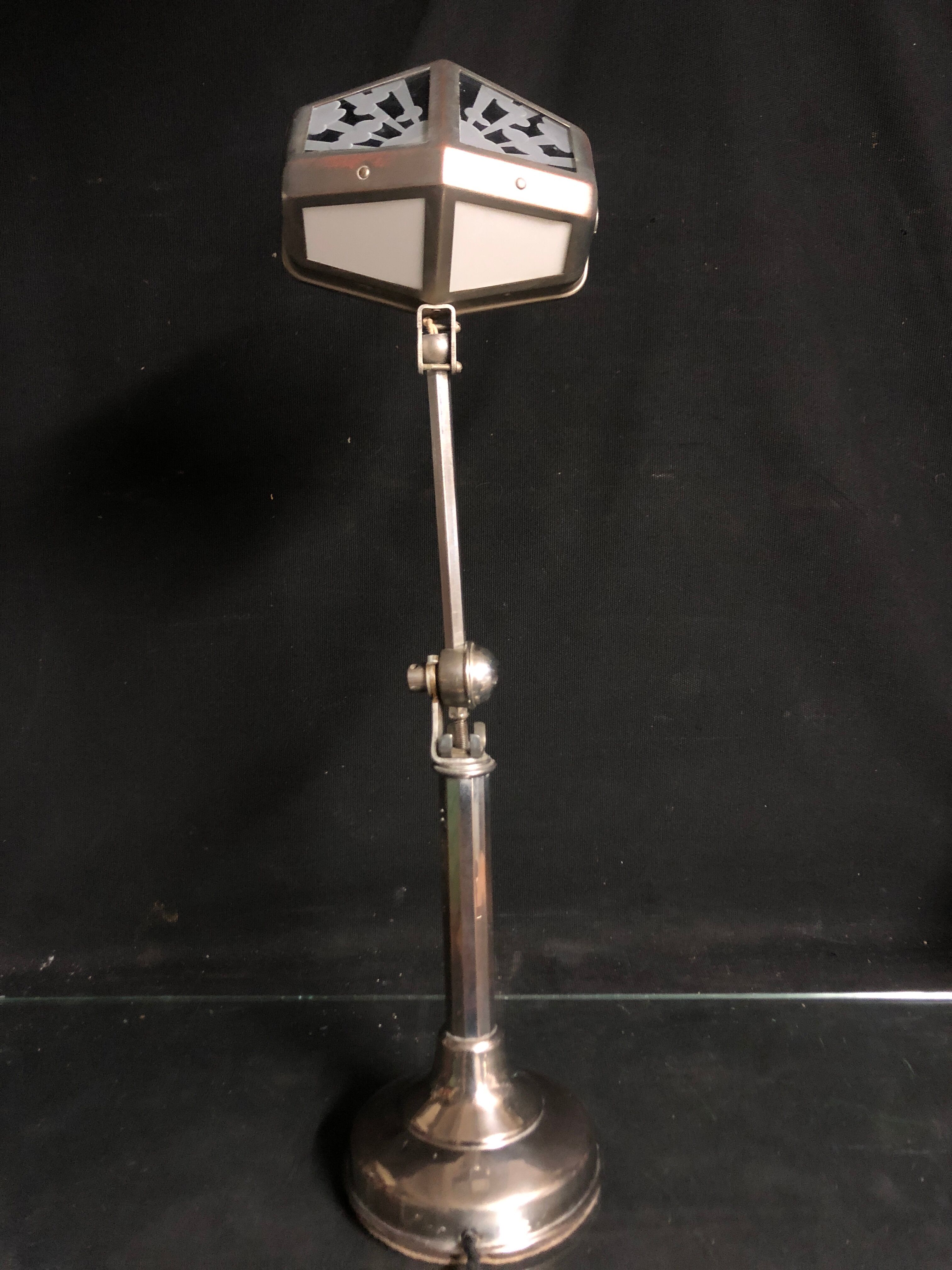 Lamp pirouett 1930 art deco 55 cm in good condition