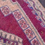 Moroccan rug Ait Bou Sbaa purple - 304 x 158 cm