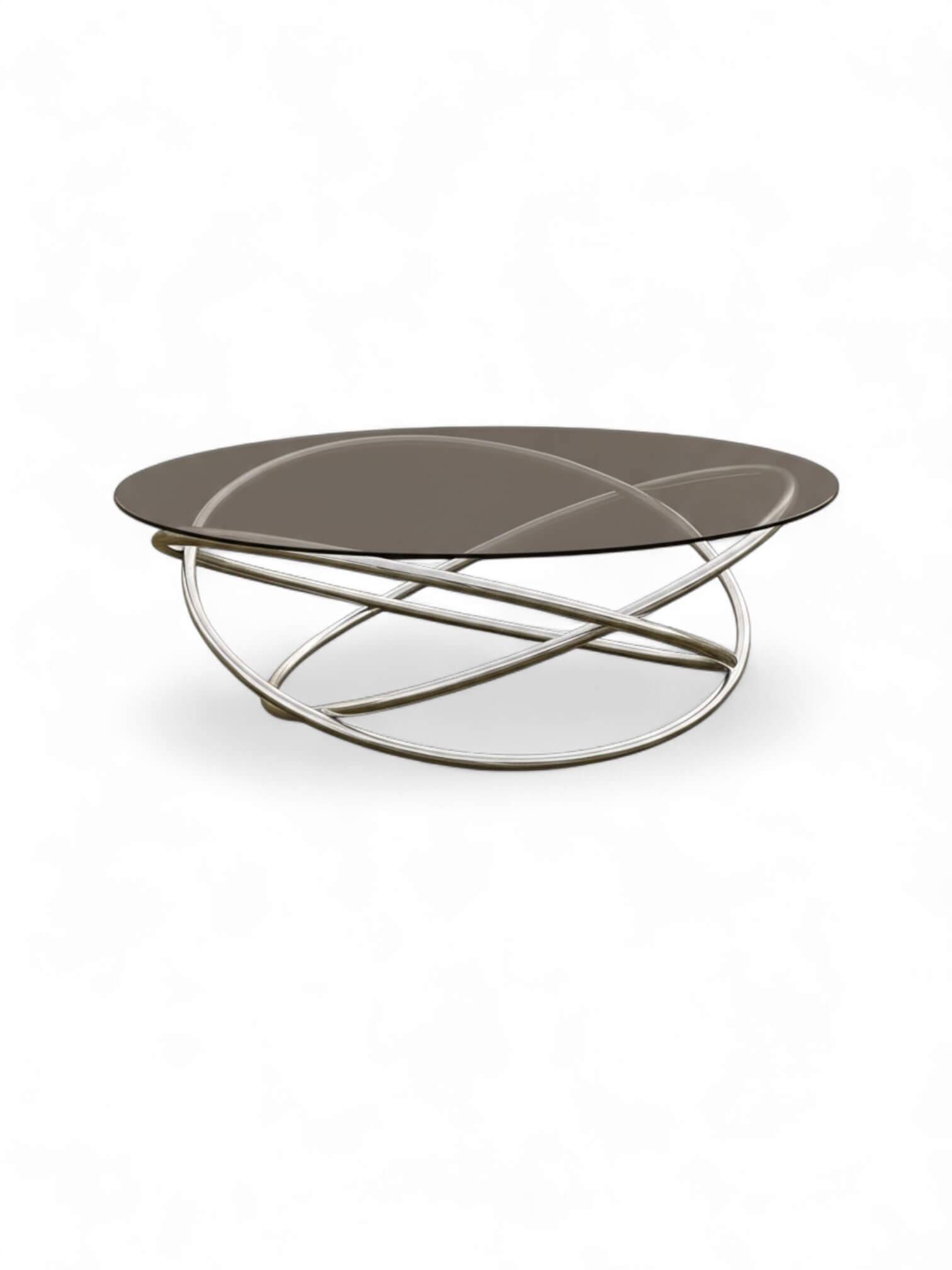 "Swirl" coffee table by Miniforms, Italy, 1970s