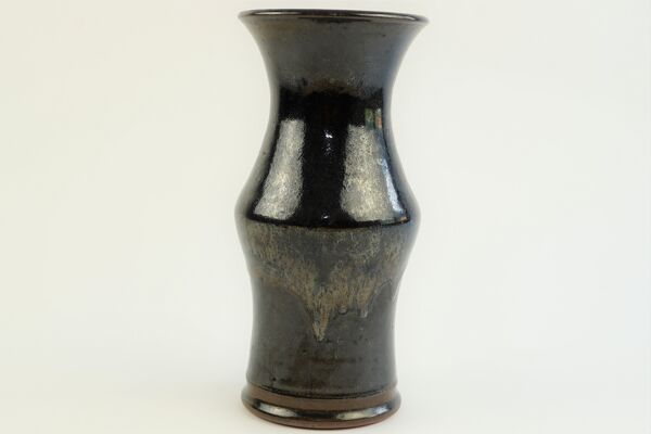 Vase En Céramique Grès Daniel Auger