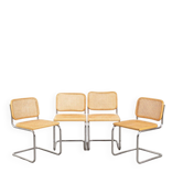 Lot de 4 chaises B32 de Marcel Breuer