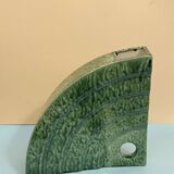 Memphis Style Ceramic Vase Shell by Florio Keramia
