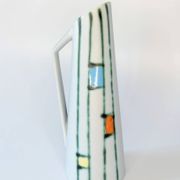 Vase en céramique Mondrian｜Allemagne 1950-60