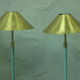 Pair of mid century lamps, 1970's