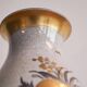 'Skaldyr' Vase Craquelé and Gold by Thorkild Olsen for Royal Copenhagen, 1930s