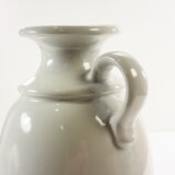 Grey ceramic vase