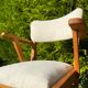 Pair of bridges armchairs