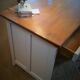 Bureau vintage années 50 peint