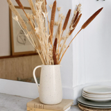 Ceramic pitcher mediterranea speckled - oustao