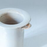 Antique Handmade Ceramic Vases, Set of Three, Italy 1900 circa