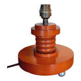 Vintage 50s lamp in varnished wood