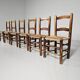 Farmhouse dining chairs, Spain 1970s