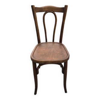 Chaise bistrot en bois courbé