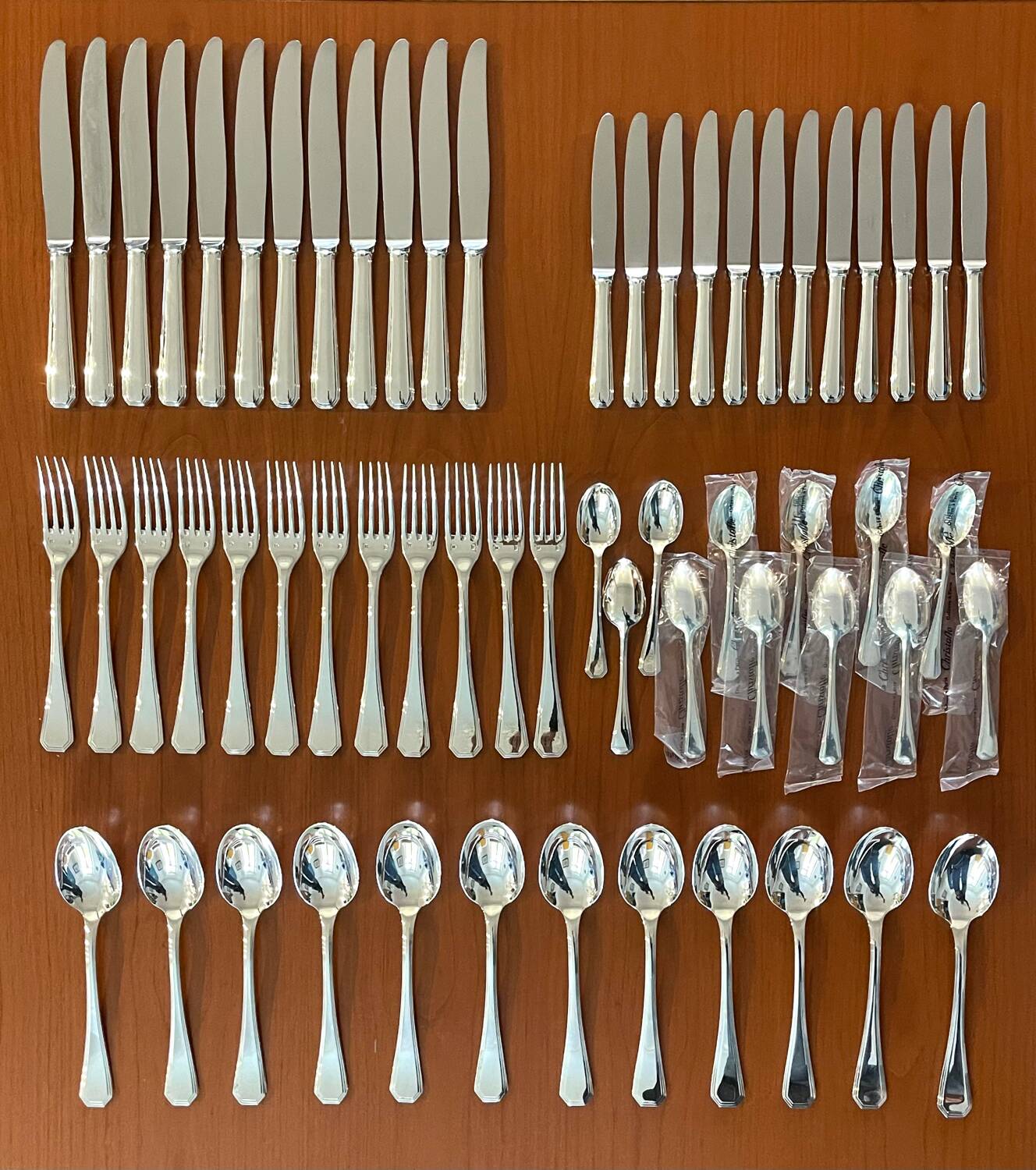 Christofle America, 60-piece cutlery set, very good condition