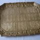 Plateau en bronze 33 cm
