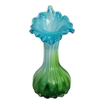 Soliflore corolla blown glass Italy