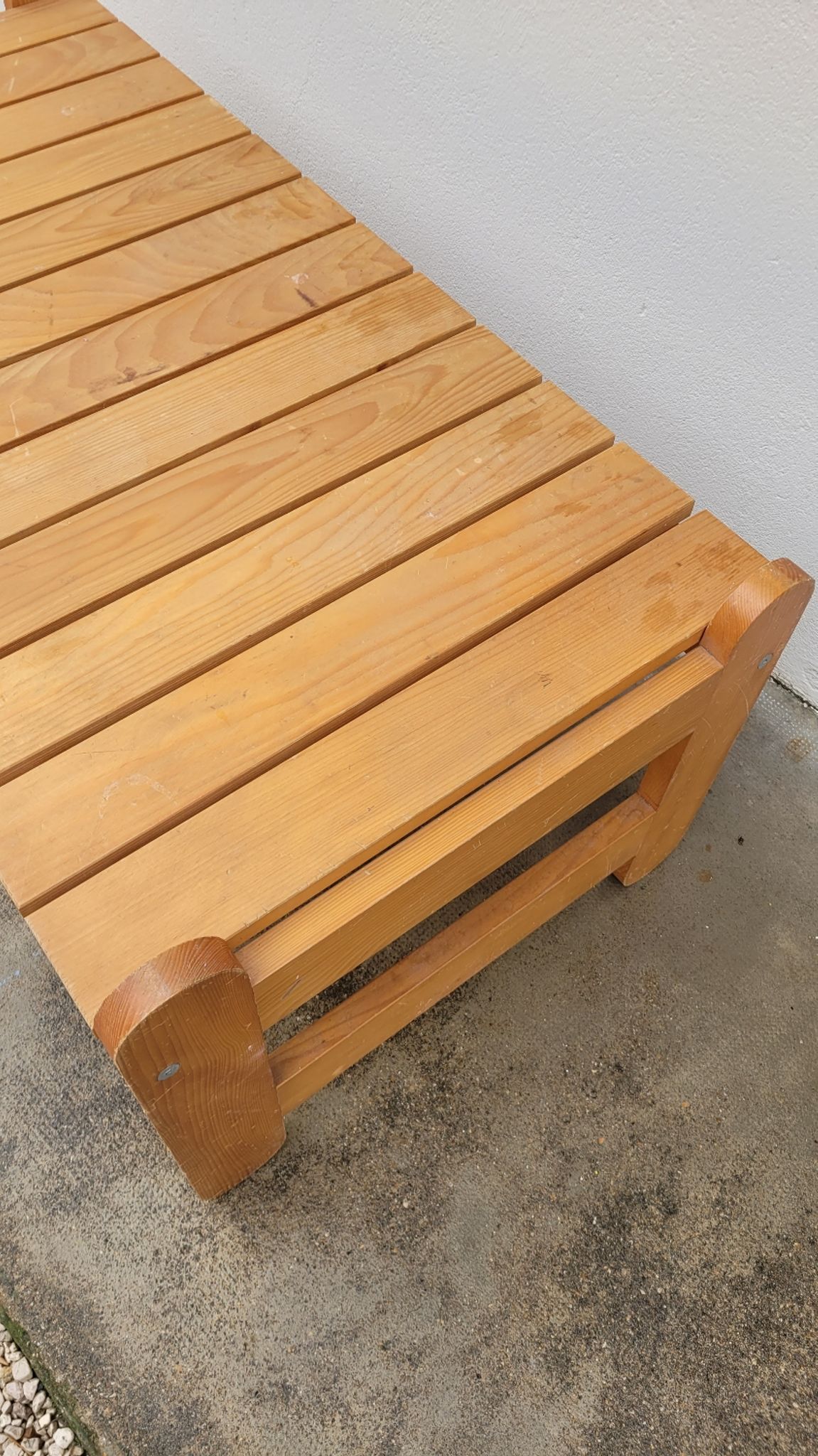 Pine coffee table