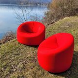 Pierre Paulin for Ligne-Roset Pumpkin armchairs