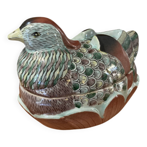 poule en céramique -