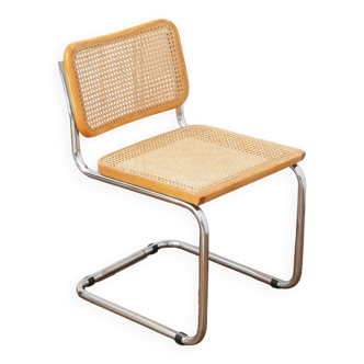 Chaise Cesca B32 Breuer Made in Italy - Cannage assise refait