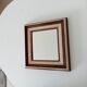 Vintage wooden mirror