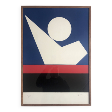 Émile GILIOLI, Sans titre, c. 1973. Lithographie originale signée au crayon