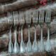 14 antique silver-plated cutlery sets