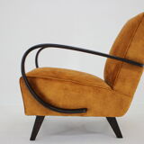 1950s Jindrich Halabala Restored Armchair, Czechoslovakia