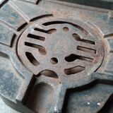 Cast-iron garden fountain