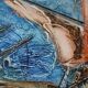 Ticket “Port in the Mediterranean” (La Ciotat?) HSP painting