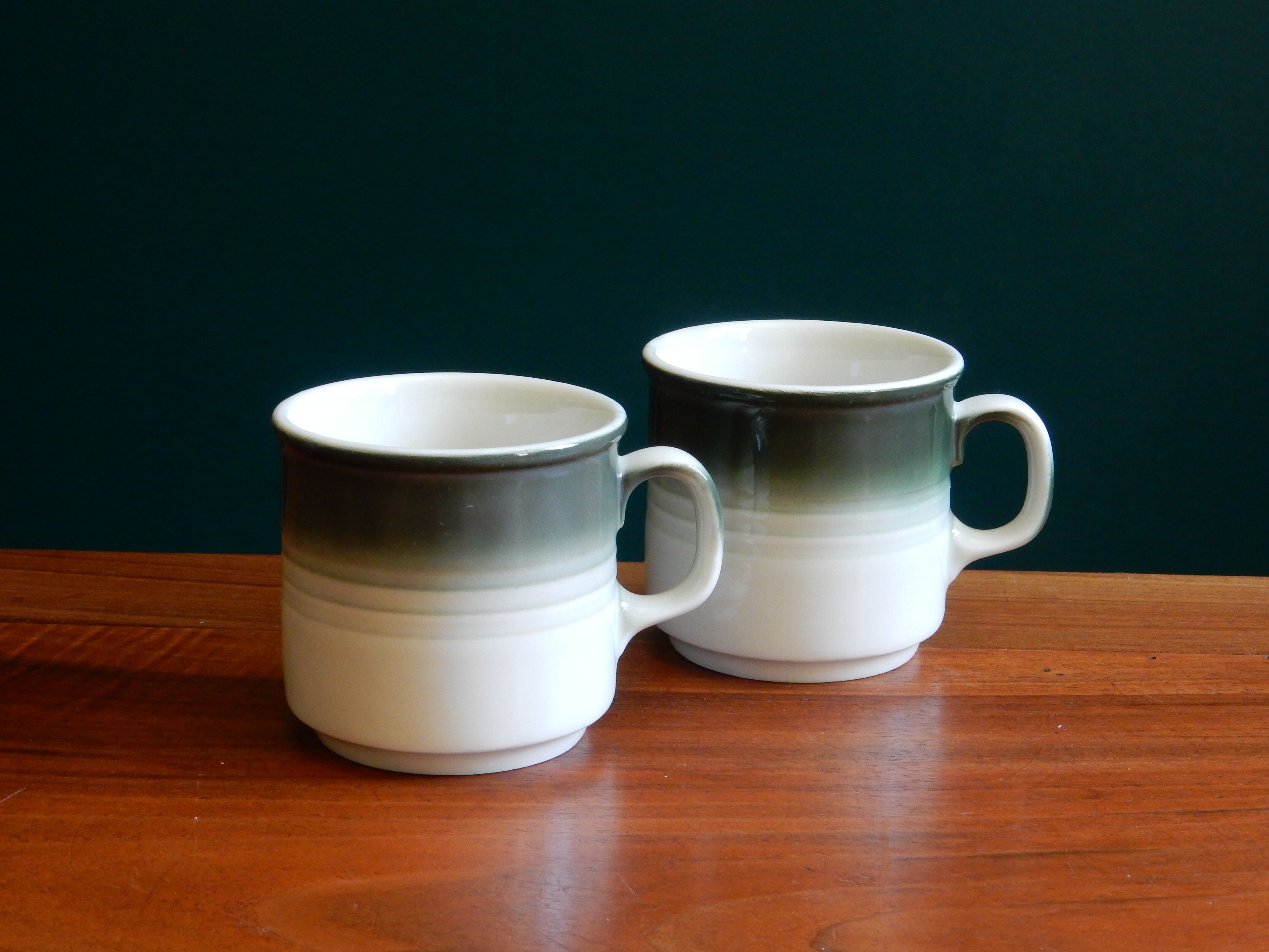 2 coffee cups SPM Walküre Porzellan Bayreuth