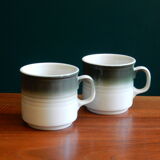 2 coffee cups SPM Walküre Porzellan Bayreuth