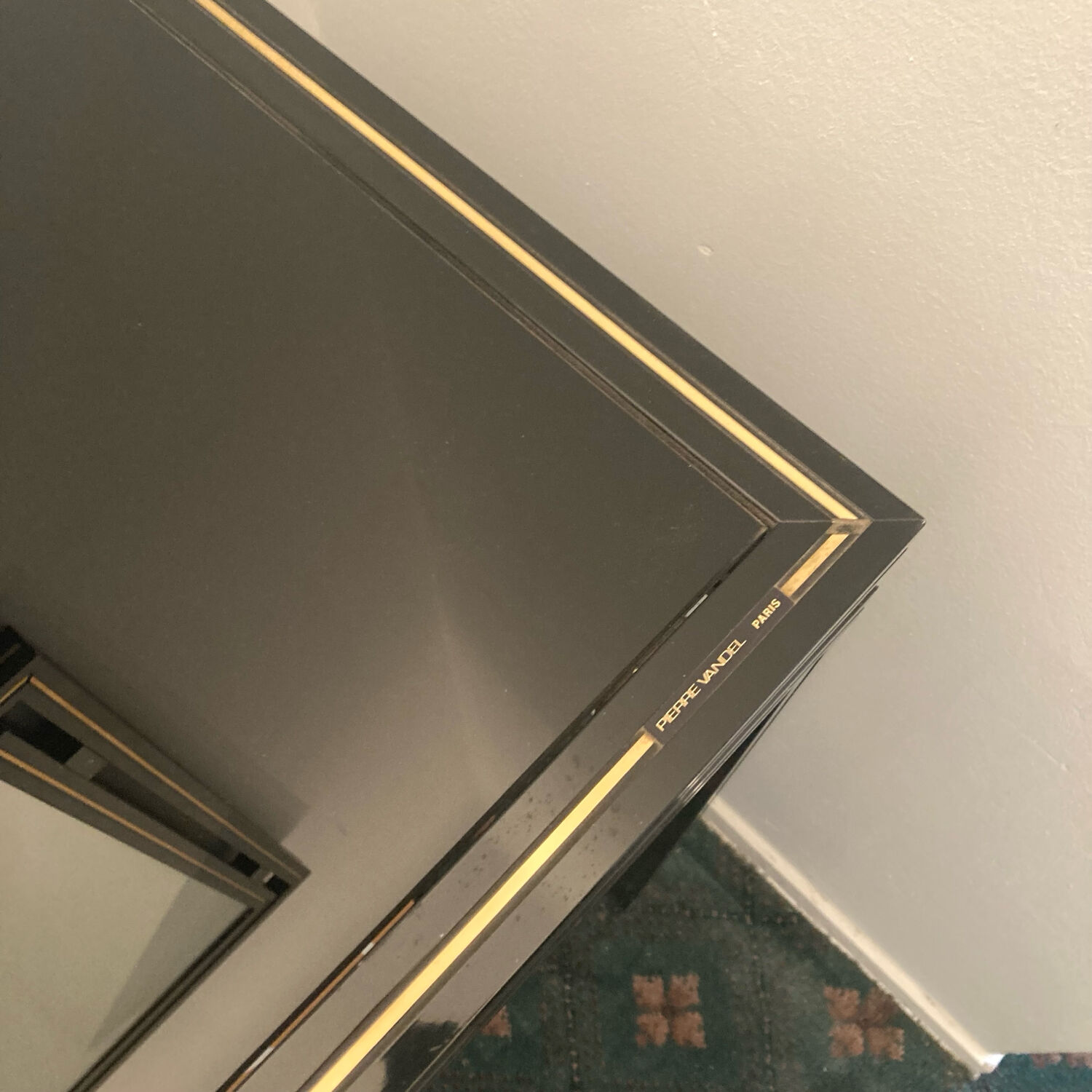 Console and mirror Pierre Vandel