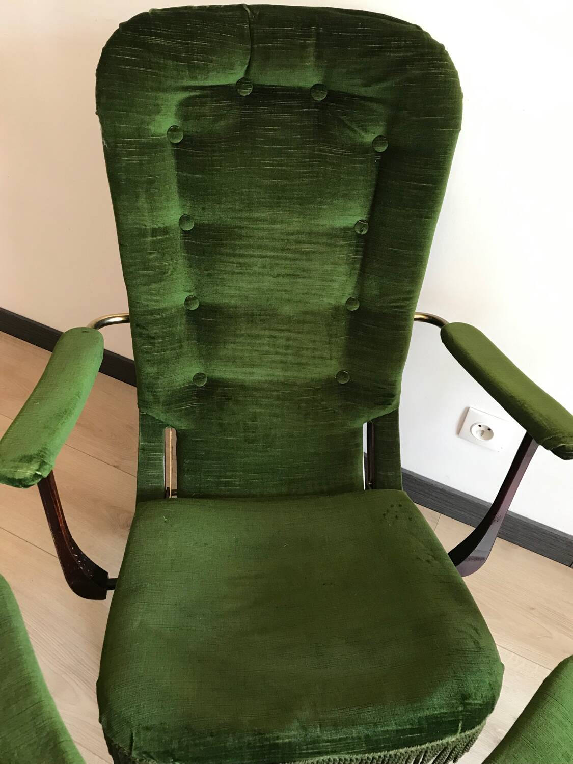 Fauteuil années 60 design triconfort