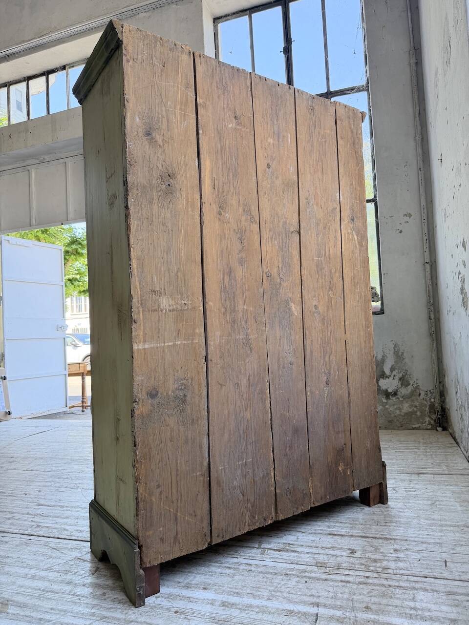 Armoire polychrome alsacienne 1800
