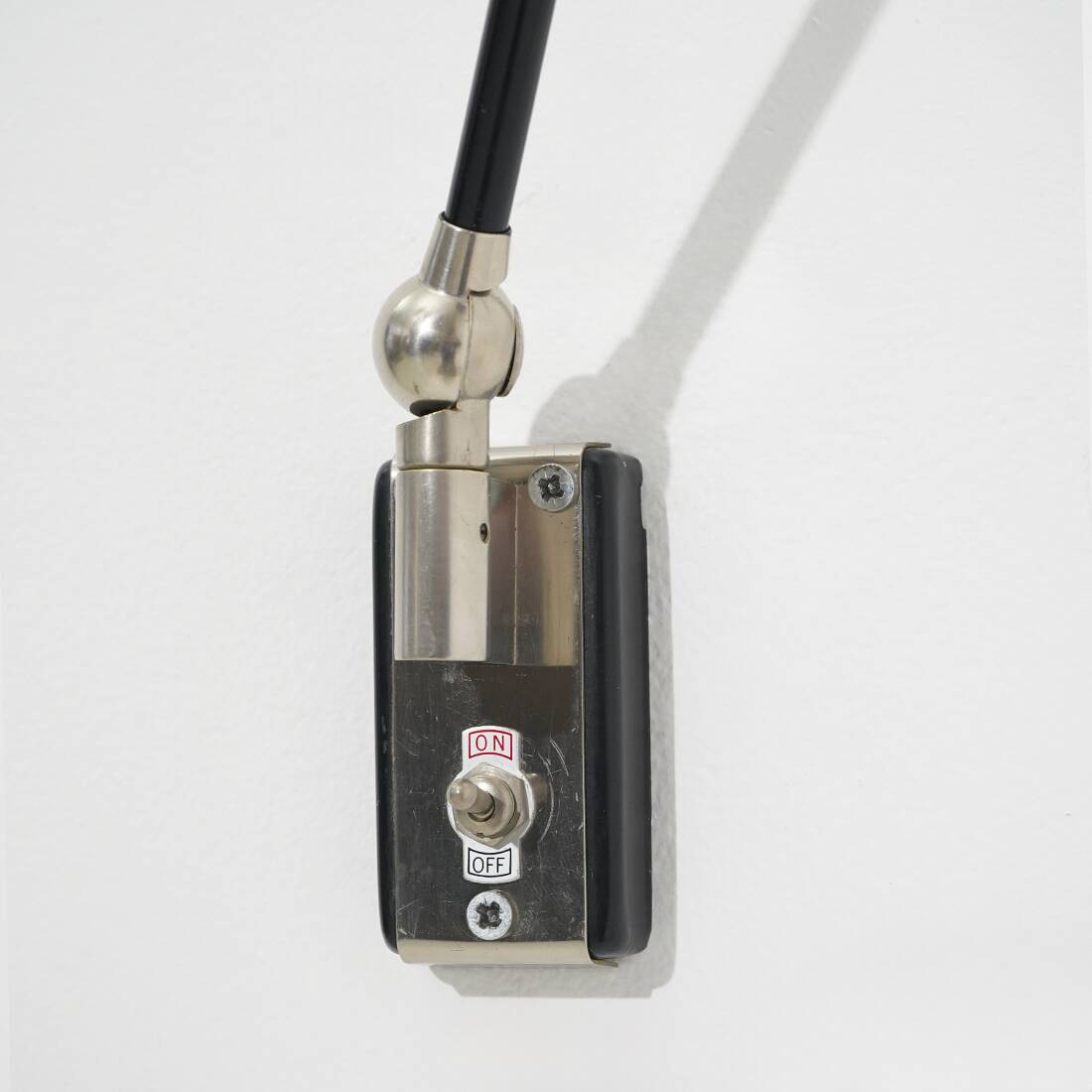 Stilnovo metal wall lamp, 1960s