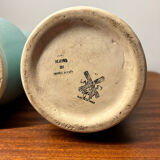 Pair of Langley ceramic pitchers