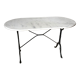 Marble bistro table